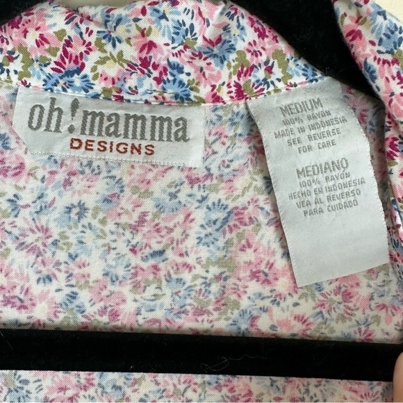 Oh mama maternity blouse top women’s medium - Picture 2 of 5